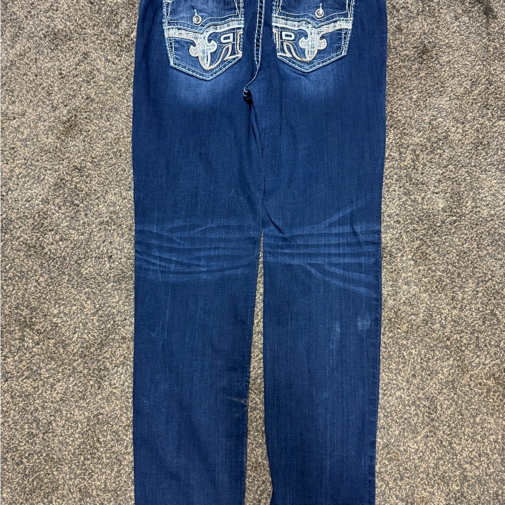 Rock Revival Sundee Easy Straight Women’s Jeans 36 18 18W Excellent Condition